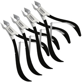 GREEN ESTETICA Cuticle Nippers stainless steel front view