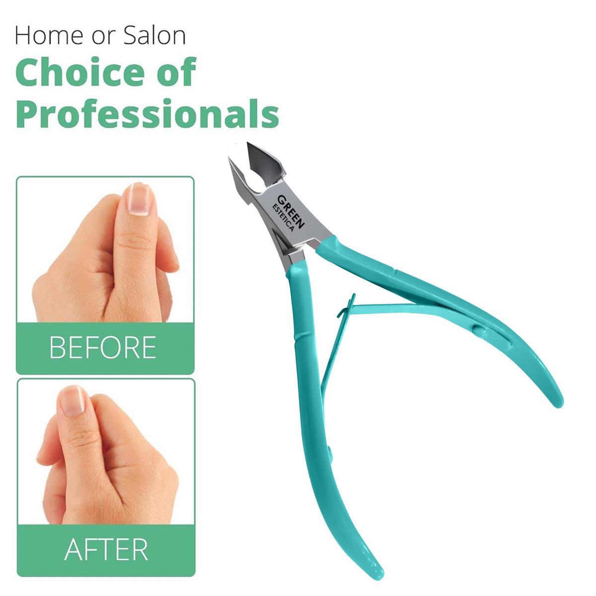 GREEN ESTETICA cuticle tool with packaging