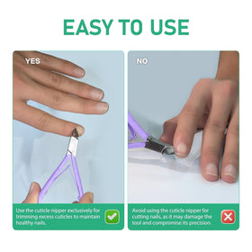 GREEN ESTETICA Cuticle Trimmer with nail care tools