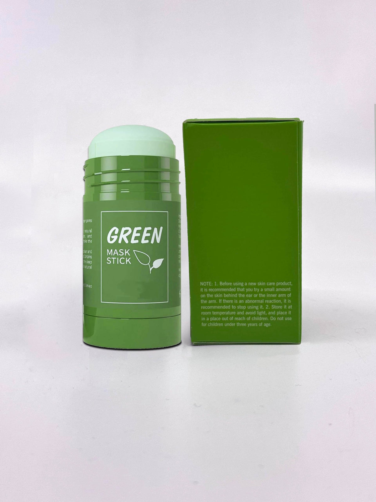 Green Mask Stick Green Tea cleansing mask mud protection cover