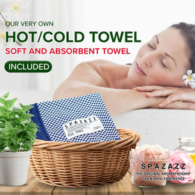 Green Tea Peony scent bath salt from Spazazz