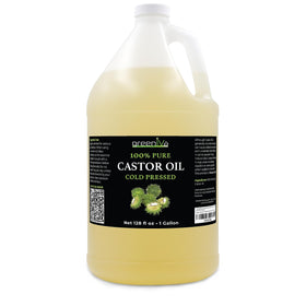 GreenIVe castor oil dropper bottle with applicator