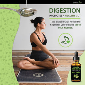 GreenIVe castor oil texture close-up