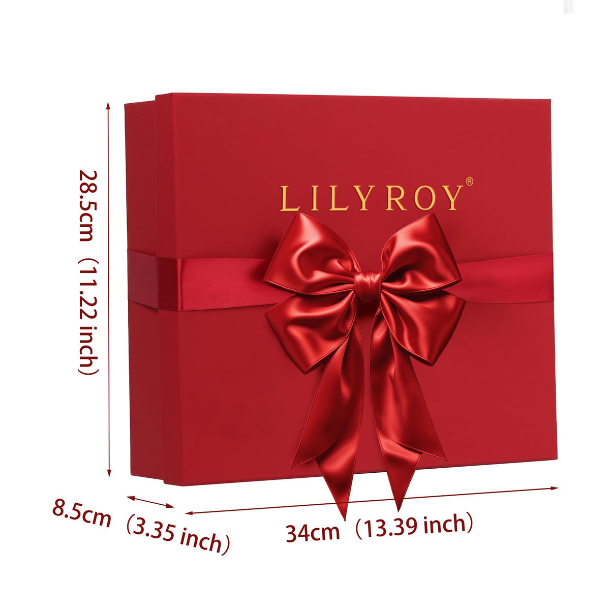Greeting card included in LILY ROY Spa Gift Set