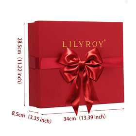 Greeting card included in LILY ROY Spa Gift Set