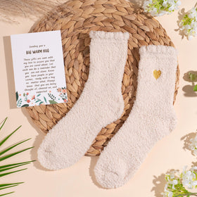 Greeting card included with the gift basket