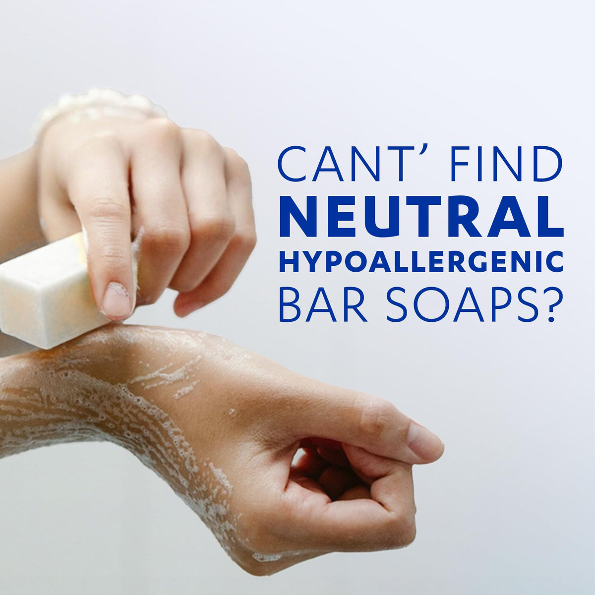 Grisi Neutral Bar Soap 3.5 oz side view showing six-pack