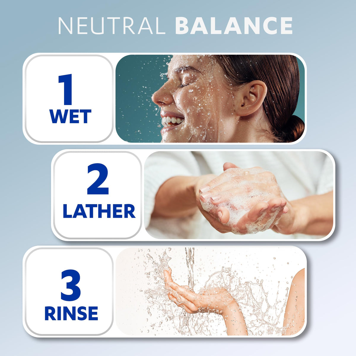 Grisi Neutral Bar Soap with fresh water droplets