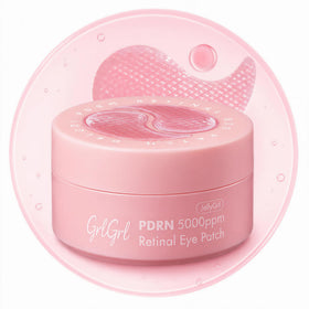 GrlGrl PDRN Eye Patches 5000ppm front view packaging