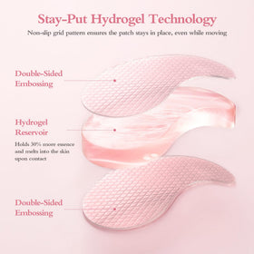 GrlGrl PDRN Eye Patches 5000ppm hydrogel material