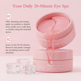 GrlGrl PDRN Eye Patches 5000ppm ingredients list