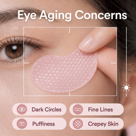 GrlGrl PDRN Eye Patches 5000ppm with salmon DNA close-up