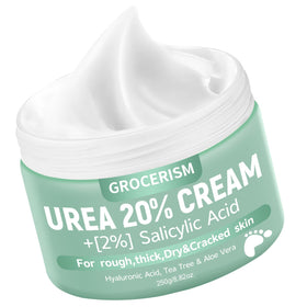 Grocerism 20% Urea Foot Cream 8.82 oz front view