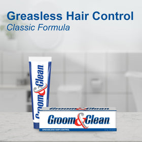 Groom & Clean Hair Styling Gel for Men with fresh fragrance