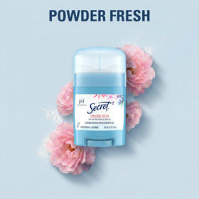 Group of Secret Antiperspirants displayed together
