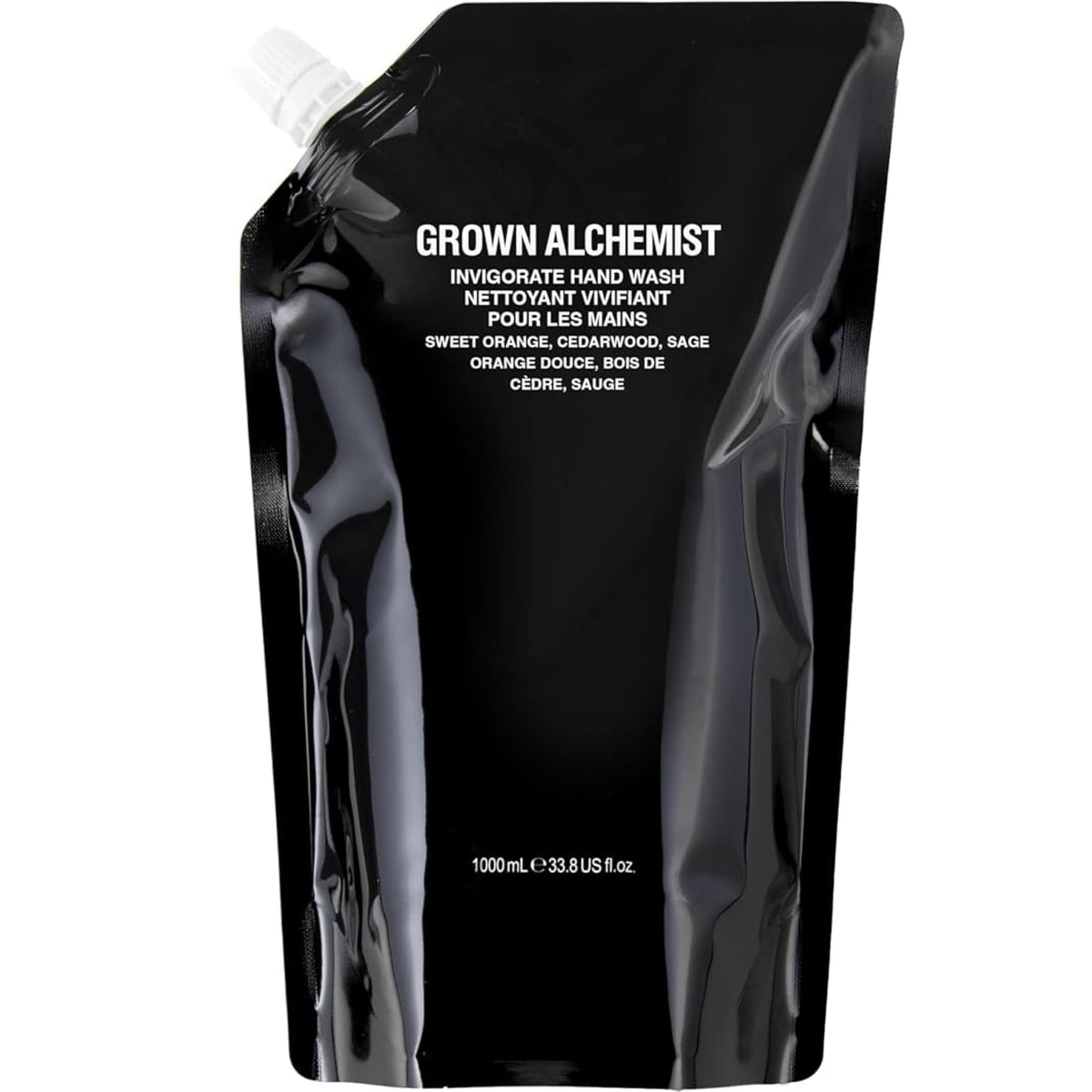 Grown Alchemist Invigorate Hand Wash Refill 1L bottle front view