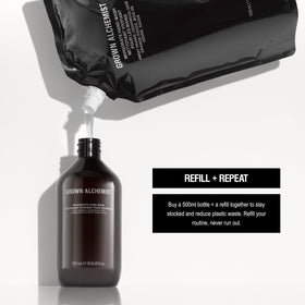 Grown Alchemist Invigorate Hand Wash Refill 1L on a bathroom sink