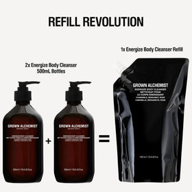 Grown Alchemist Invigorate Hand Wash Refill 1L with essential oils