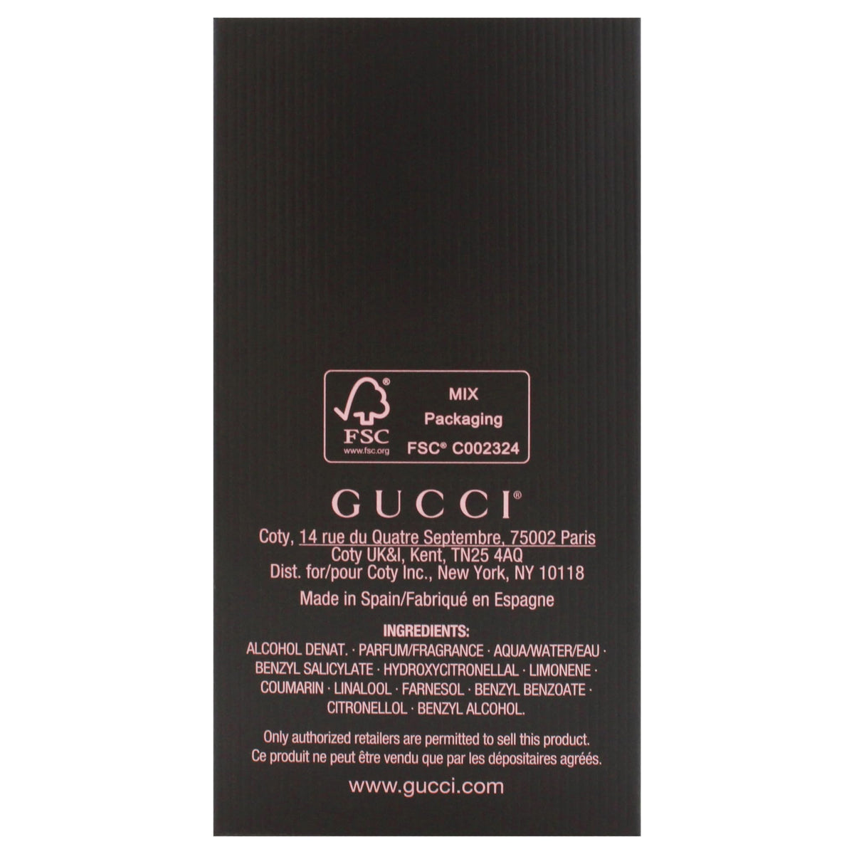Gucci Flora Gorgeous Gardenia Eau de Parfum 1 oz in a floral setting