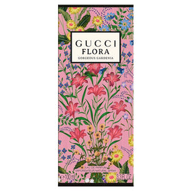 Gucci Flora Gorgeous Gardenia Eau de Parfum 3.3 oz packaging side view