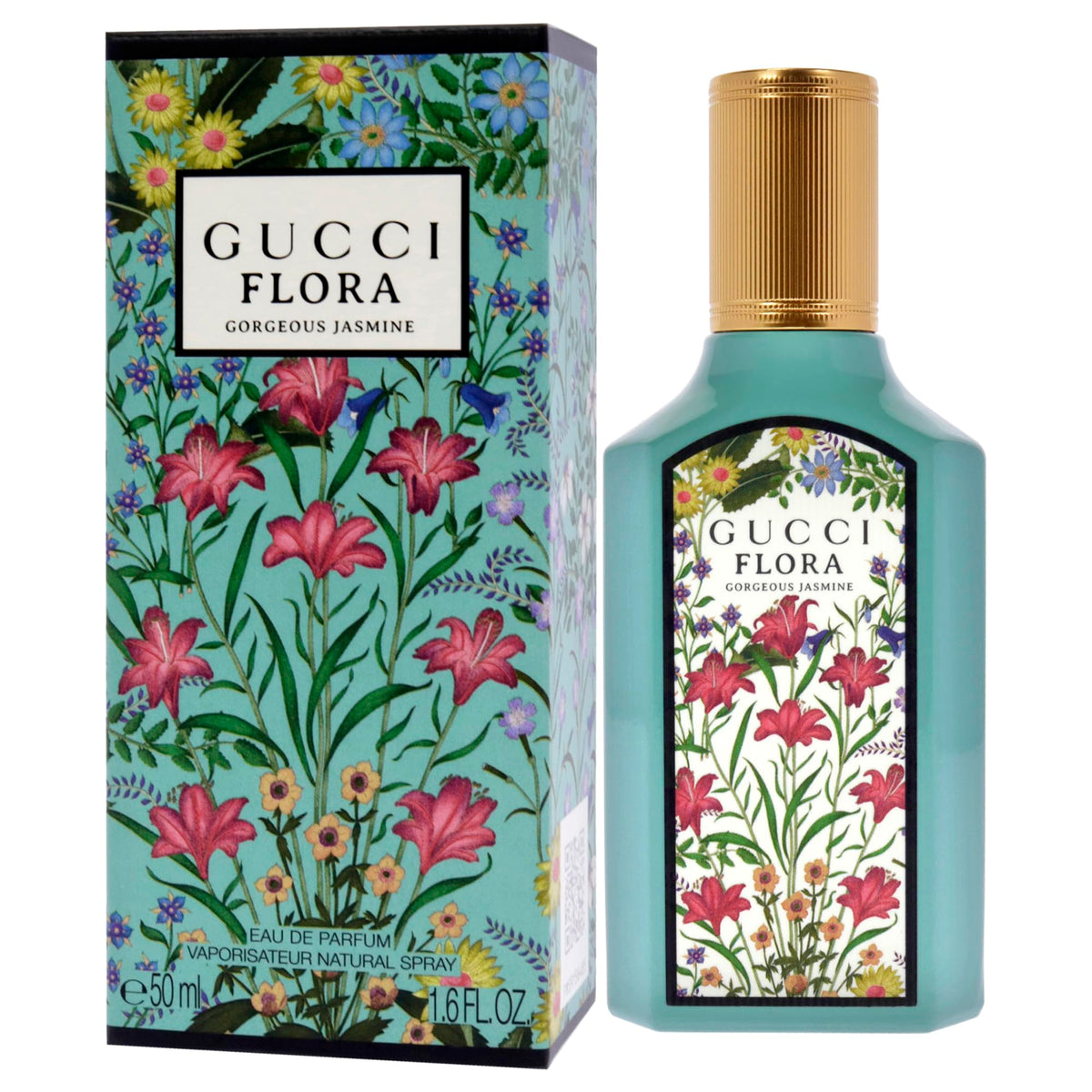 Gucci Flora Gorgeous Jasmine Eau de Parfum lifestyle scene