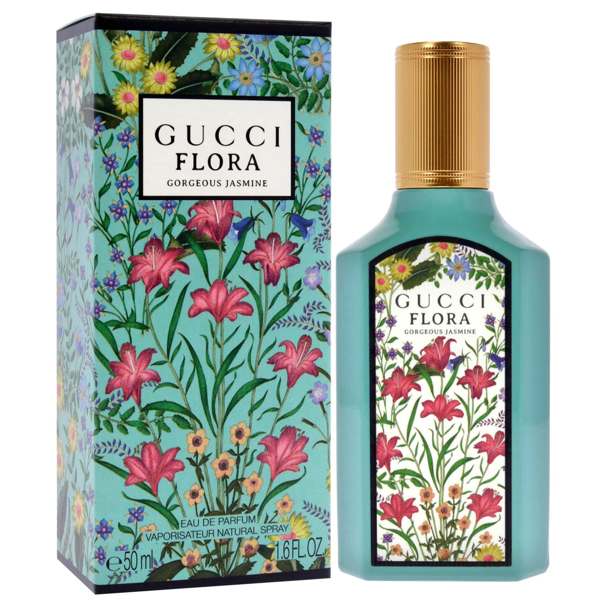 Gucci Flora Gorgeous Jasmine Eau de Parfum packaging