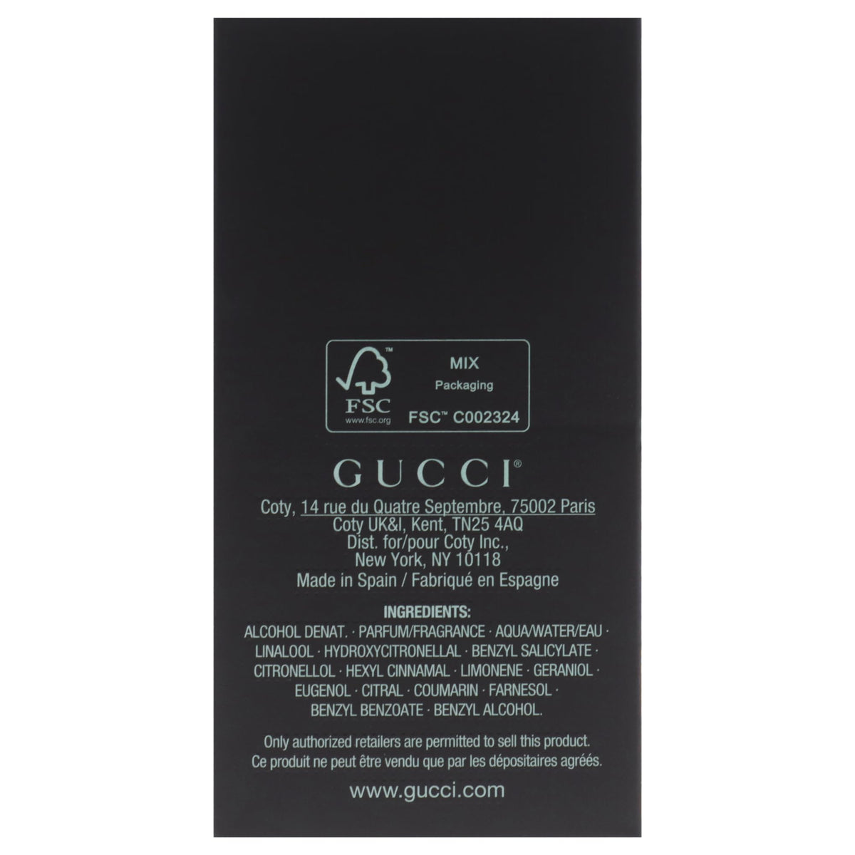 Gucci Flora Gorgeous Jasmine Eau de Parfum Spray with sandalwood
