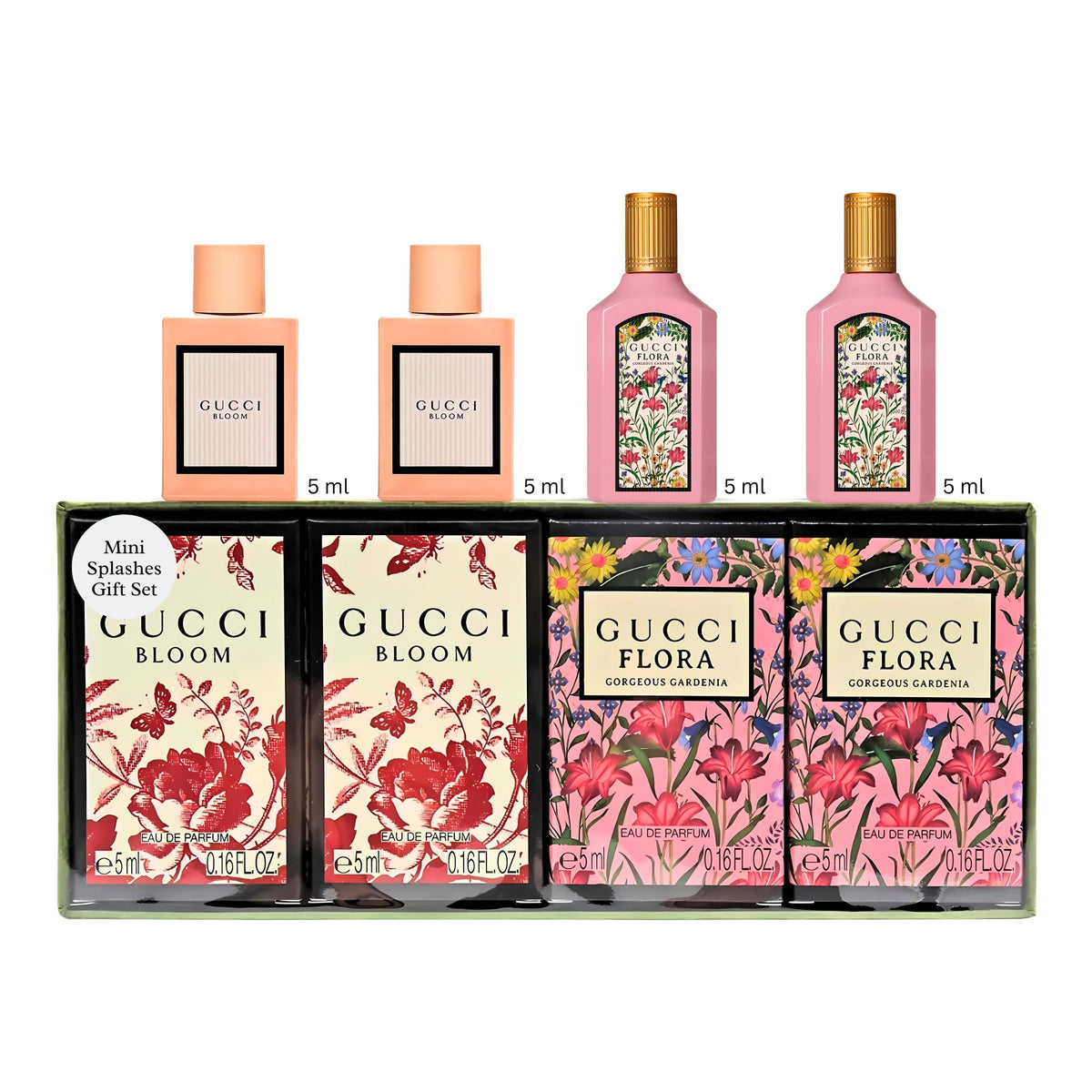 Gucci Women's Variety Fragrance Gift Set with four mini perfumes