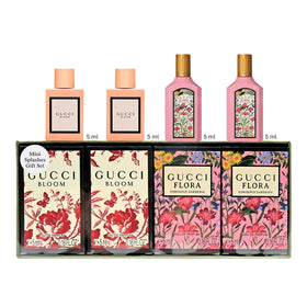 Gucci Women's Variety Fragrance Gift Set with four mini perfumes