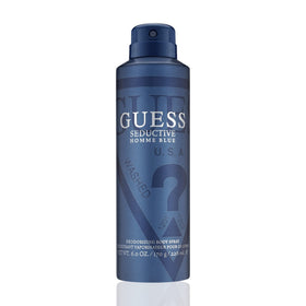 GUESS Seductive Homme Blue Body Spray front view 6 oz