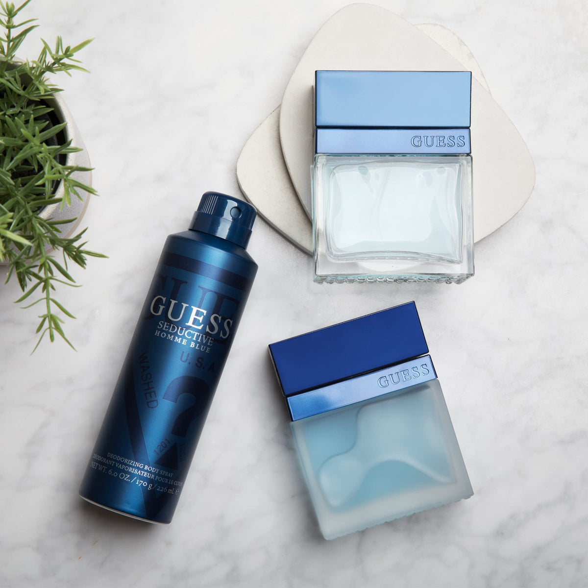 GUESS Seductive Homme Blue Eau De Toilette packaging