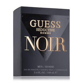 GUESS Seductive Homme Noir EDT Spray 3.4 oz front view