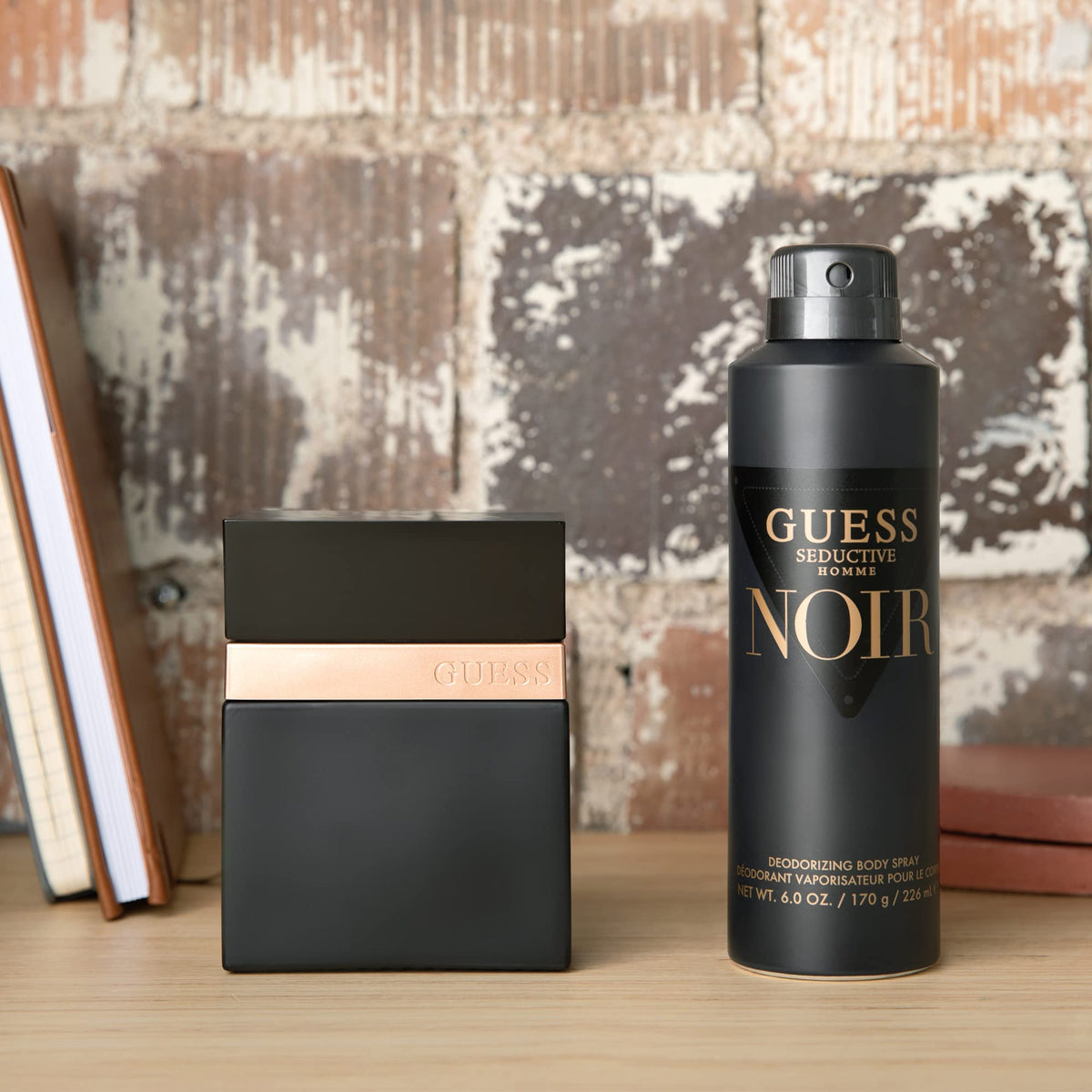 GUESS Seductive Noir Eau de Toilette bottle back view