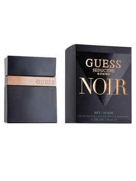 GUESS Seductive Noir Eau de Toilette bottle with packaging