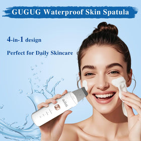 GUGUG Waterproof Skin Scrubber in use on damp skin