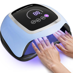 Gugusure UV Nail Lamp front view with touch screen
