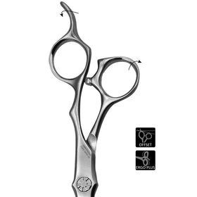 GULINEE hair scissors ergonomic handle detail