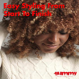 Gummy Professional Hair Gel application demonstration