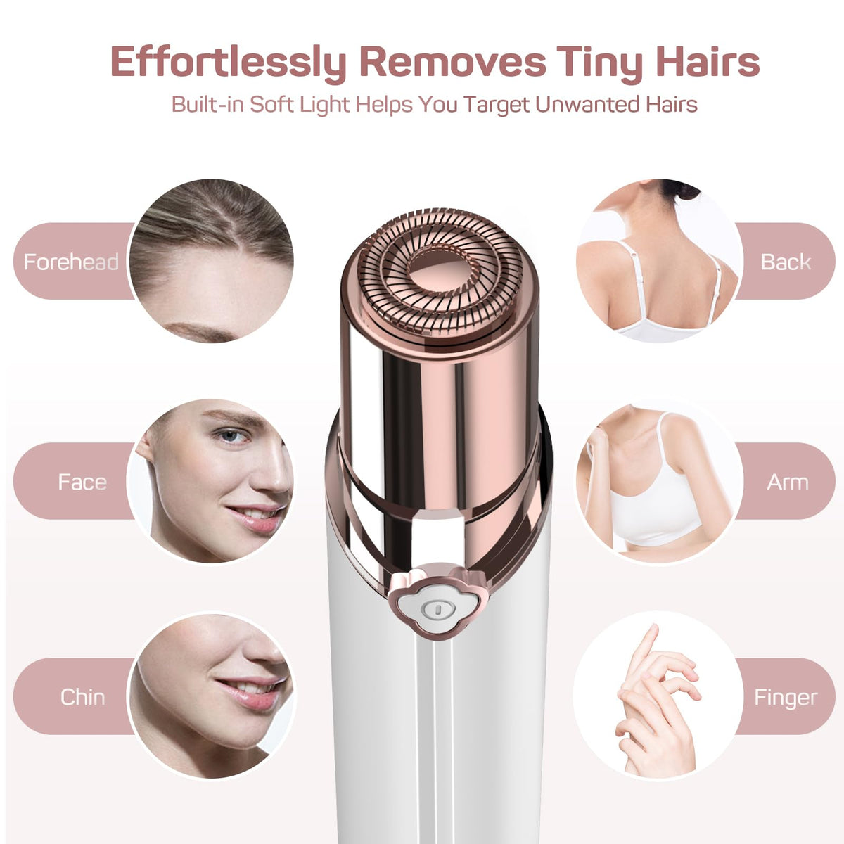 gurelax Electric Hair Remover with USB charging port