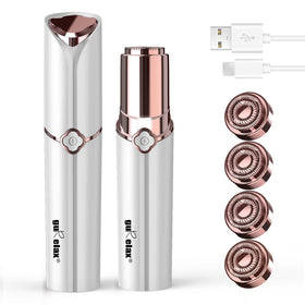 gurelax Facial Hair Removal Device front view with LED light