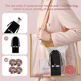 gurelax Facial Hair Removal Device with flannel storage bag