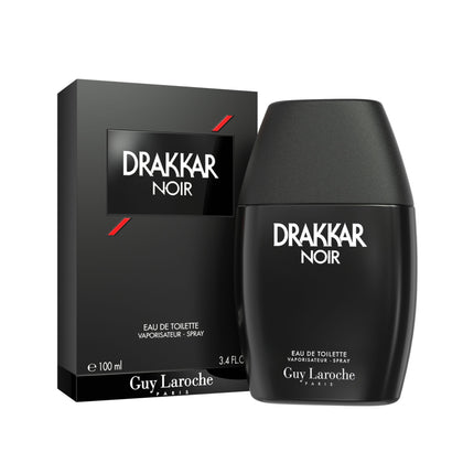 Guy Laroche Drakkar Noir black matte bottle front view