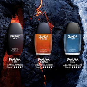 Guy Laroche Drakkar Noir black matte bottle with packaging