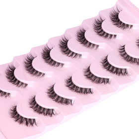 GVEFETIEE Cat Eye Lashes with application tools and accessories