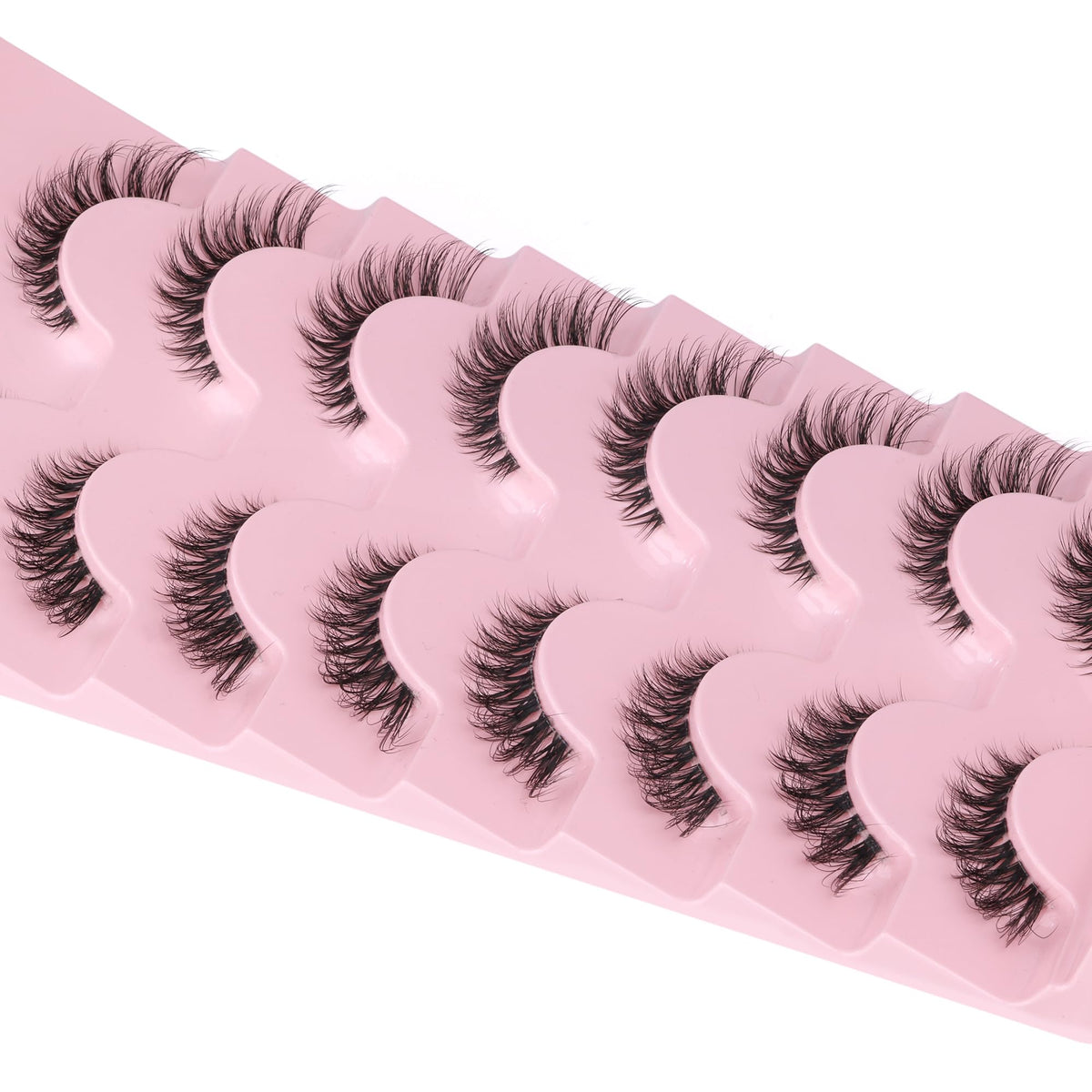 GVEFETIEE false eyelashes in a makeup setup