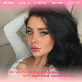 GVEFETIEE false eyelashes showing clear band detail