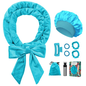 Gwabee Velvet Heatless Curls headband in packaging