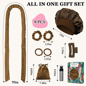 Gwabee Velvet Heatless Curls headband neatly packaged in gift box