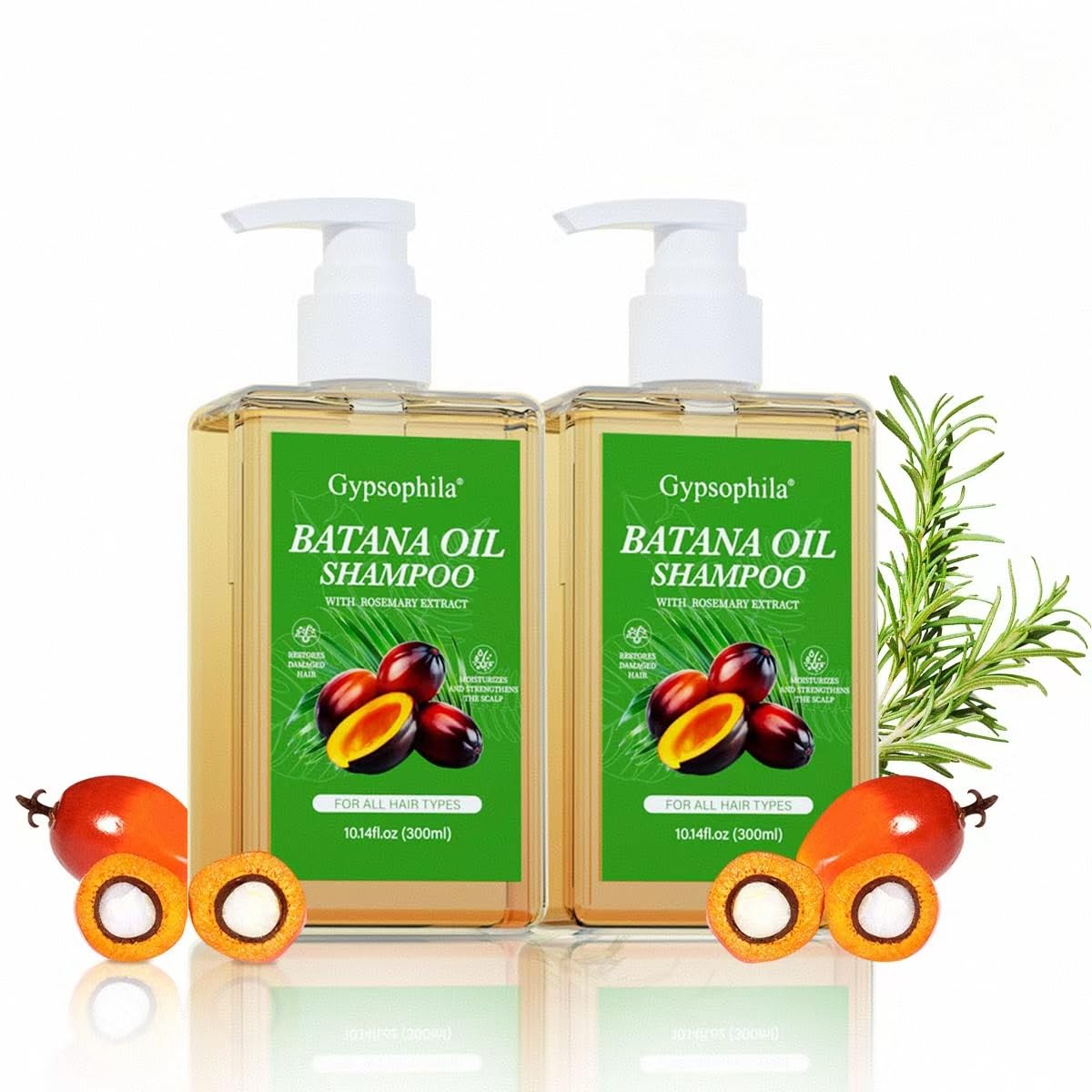 Gypsophila Batana Oil Shampoo 2PACK front view