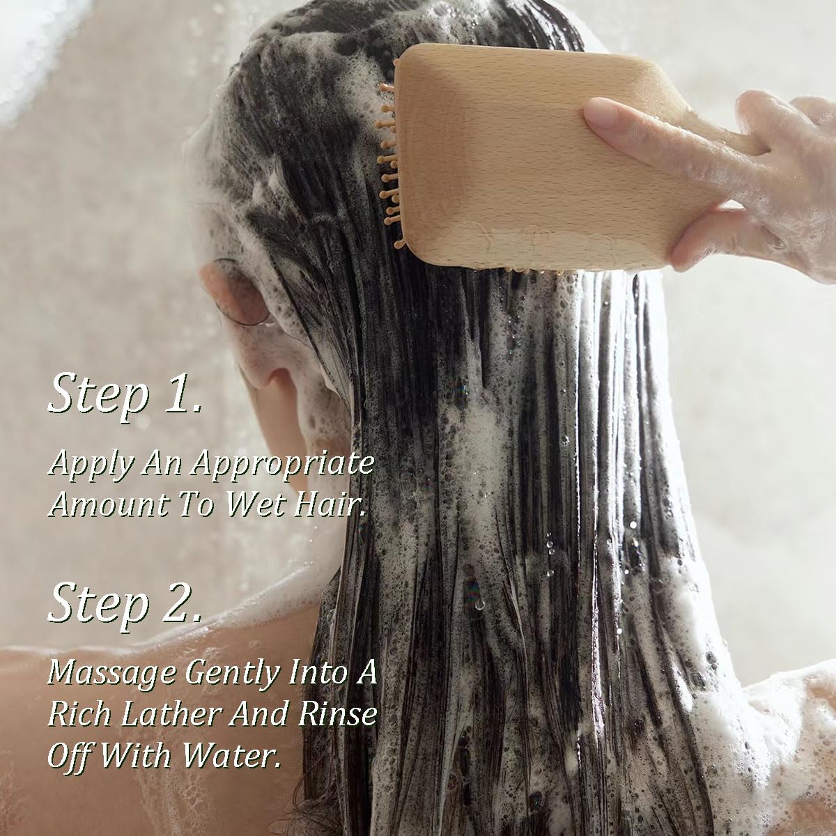Gypsophila Batana Oil Shampoo lifestyle scene